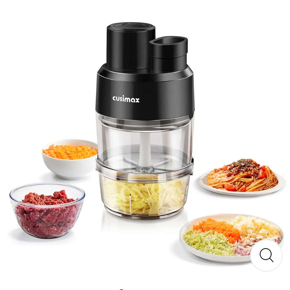 Black Electric Food Chopper